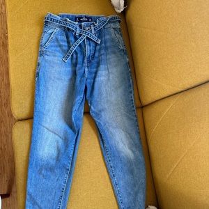 Holster Paper Bag Mom Jeans